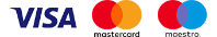 Logo Visa si Visa, Mastercard si Maestro Secure pay